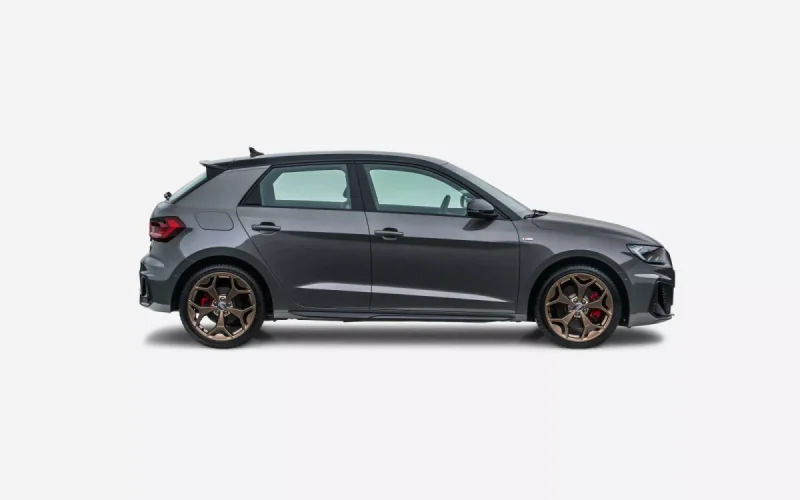 Audi A1, widok z boku