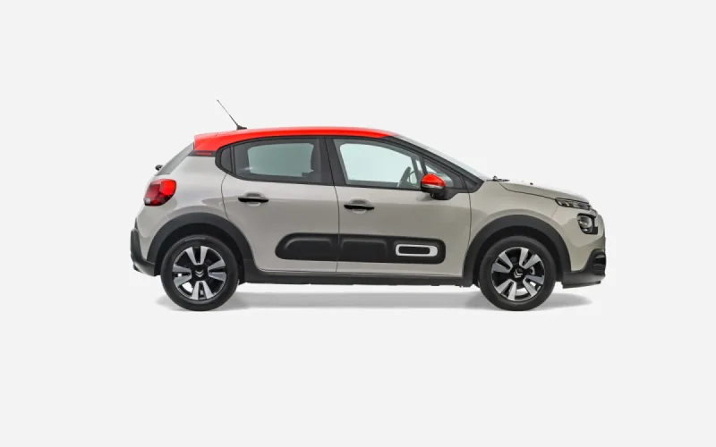 Citroen C3, widok z boku
