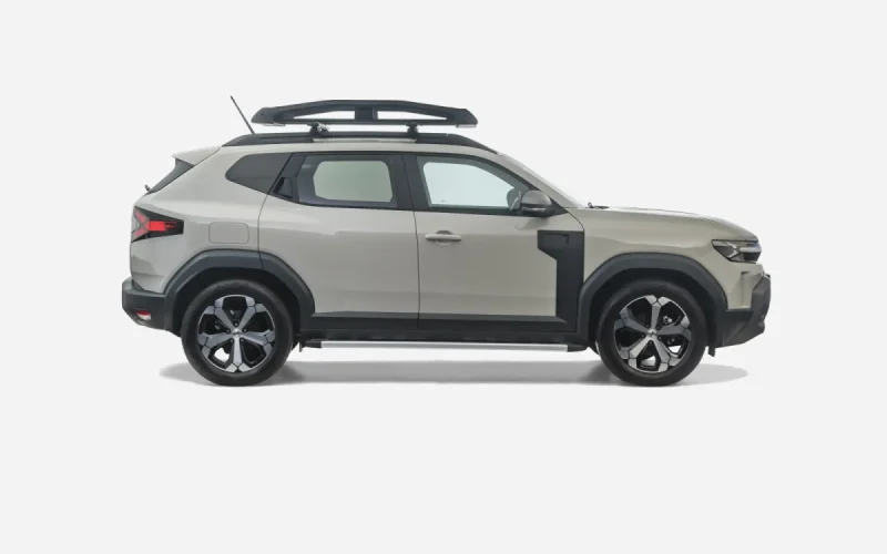 Dacia Duster, widok z boku