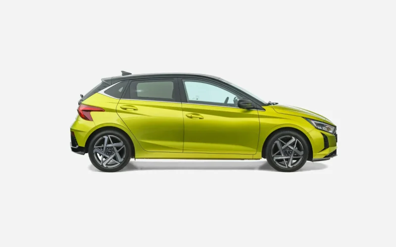 Hyundai i20, widok z boku