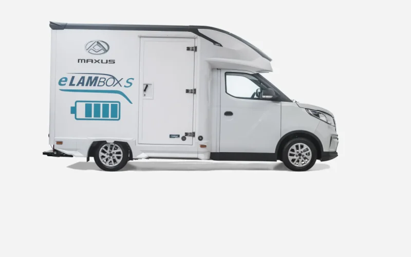 Maxus eDeliver 7, widok z boku