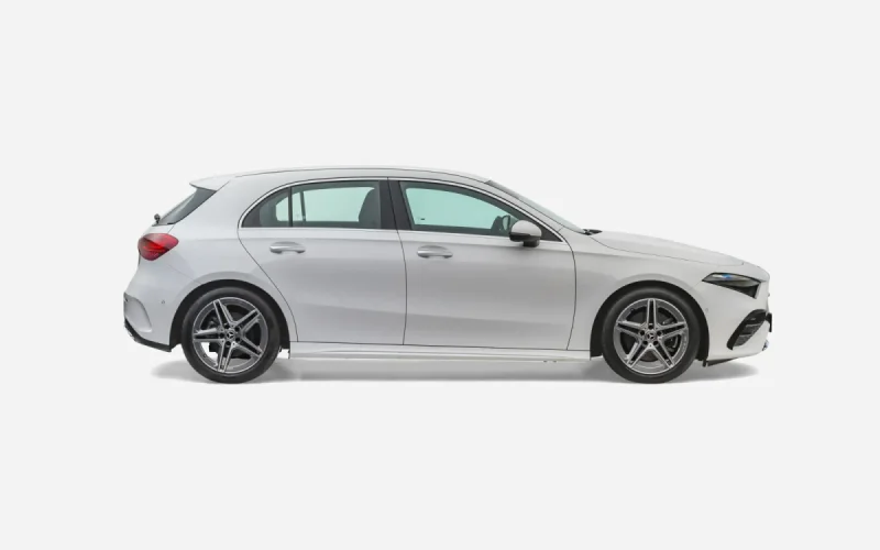 Mercedes-Benz Klasa A, widok z boku