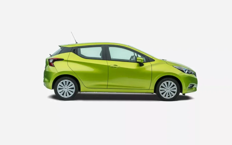Nissan Micra, widok z boku