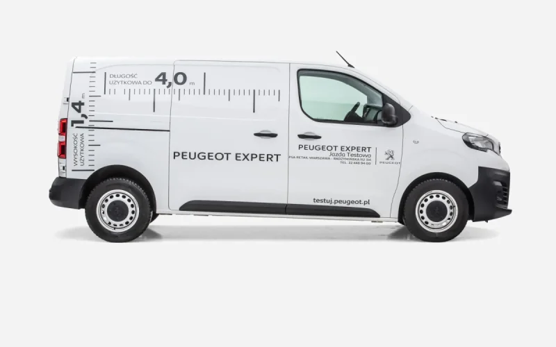 Peugeot Expert, widok z boku