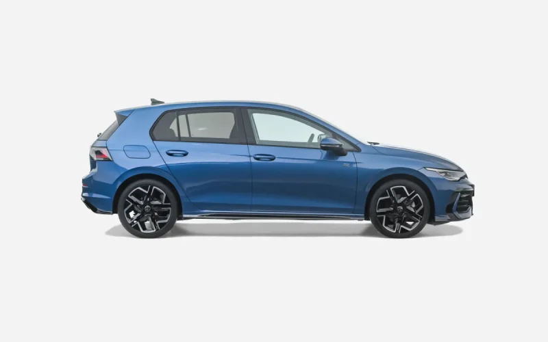 Volkswagen Golf, widok z boku