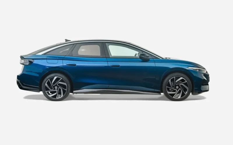 Volkswagen ID.7, widok z boku